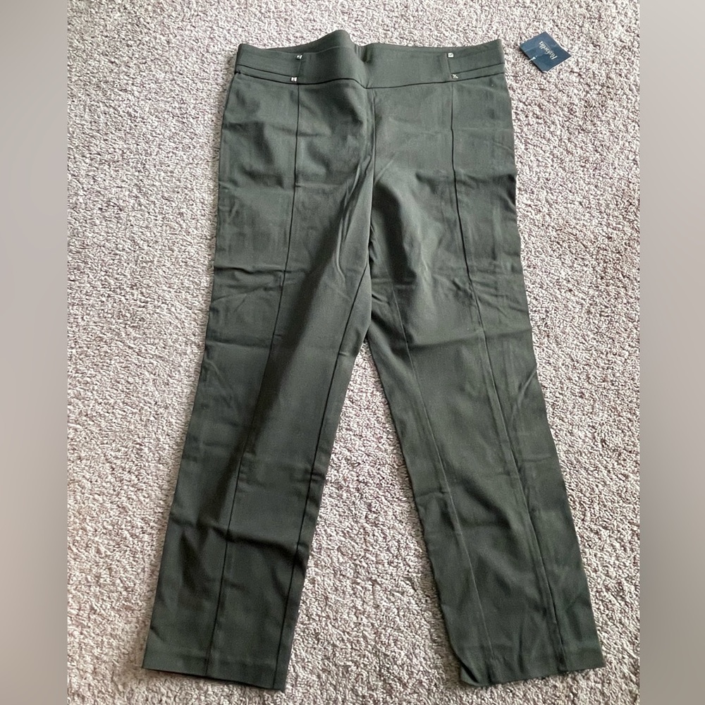 Dark Green Petite Pants